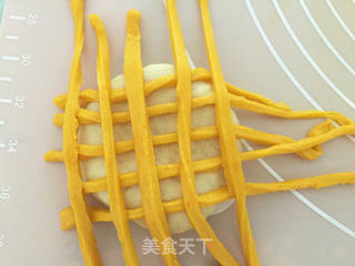 #ACA第四届烘焙大赛#造色情怀 向日葵椰蓉面包的做法步骤:24