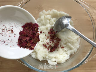 玫瑰山药泥的做法步骤:5