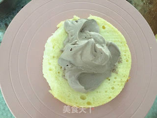 #ACA第四届烘焙大赛#造色情怀 巧克力蛋糕的做法步骤:14