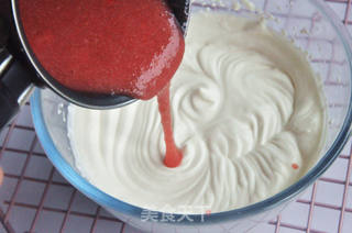 草莓慕斯蛋糕的做法步骤：20