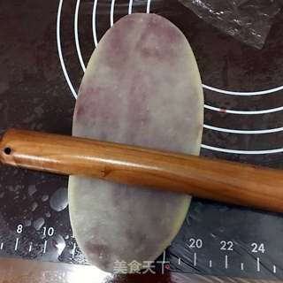 #ACA第四届烘培大赛#造色情怀 彩色螺旋酥·蛋黄酥的做法步骤:18