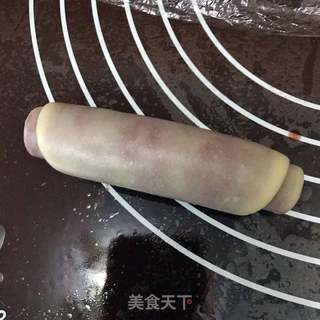 #ACA第四届烘培大赛#造色情怀 彩色螺旋酥·蛋黄酥的做法步骤:19