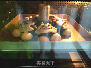 #ACA第四届烘焙大赛#造色情怀 米奇挤挤面包的做法步骤:17