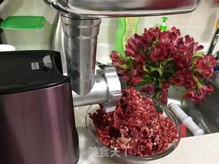 香菇牛肉酱的做法步骤:3