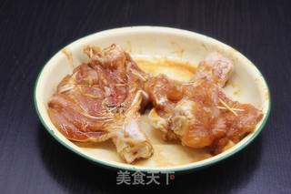 #ACA第四届烘焙大赛#造色情怀 孜然烤鸡腿的做法步骤:5