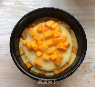 #ACA第四届烘焙大赛#造色情怀 芒果夹心慕斯蛋糕的做法步骤:25