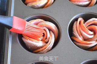 #ACA第四届烘焙大赛#造色情怀 花样火腿吐司的做法步骤:6