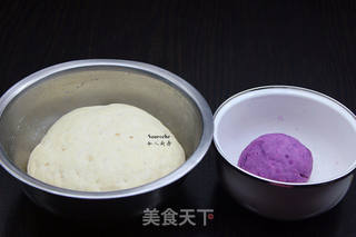 小猪紫薯包的做法步骤:3