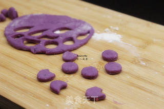 小猪紫薯包的做法步骤:9