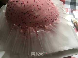 #ACA第四届烘焙大赛#造色情怀 粉色芭比心的做法步骤:23