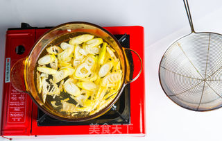 春天的味道（三）—荠菜拌春笋的做法步骤：4