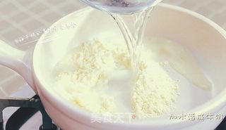 火龙果牛奶小方—高颜值粉色小方的做法步骤:4