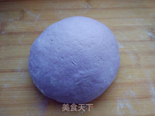 #ACA第四届烘焙大赛#造色情怀 紫玫瑰馒头的做法步骤:8