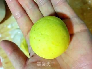 #ACA第四届烘焙大赛#造色情怀 南瓜红豆包的做法步骤:15