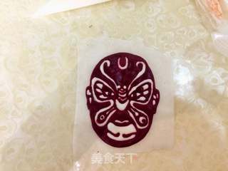 #ACA第四届烘焙大赛#造色情怀 京剧脸谱慕斯蛋糕的做法步骤:27