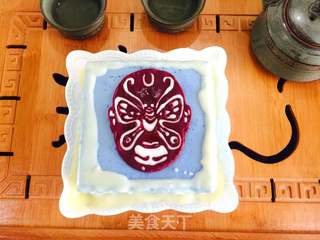 #ACA第四届烘焙大赛#造色情怀 京剧脸谱慕斯蛋糕的做法步骤:29
