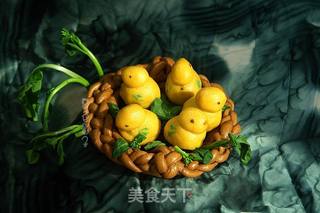 #第四届烘焙大赛既是爱吃节#造色情怀 安居乐呵的做法步骤:21
