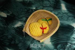 #第四届烘焙大赛既是爱吃节#造色情怀 黄金包的做法步骤:12