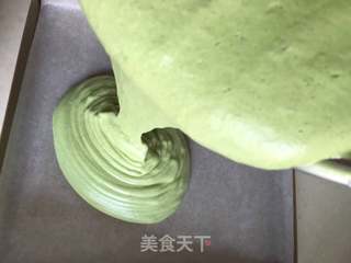 #ACA第四届烘焙大赛#造色情怀 菠菜泥蛋糕卷的做法步骤:16