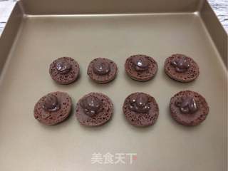 #ACA第四届烘焙大赛#造色情怀 巧克力马卡龙的做法步骤:20