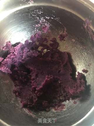 绿豆凉糕紫薯馅的做法步骤:3