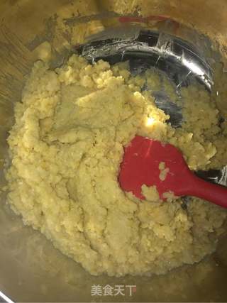 绿豆凉糕紫薯馅的做法步骤:8