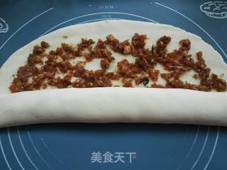 猪肉香葱肉卷的做法步骤:9