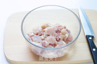 鸡肉果蔬什锦串儿的做法步骤:3