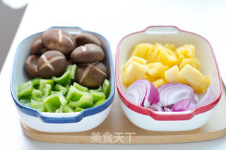 鸡肉果蔬什锦串儿的做法步骤:6