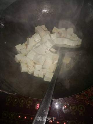『湘味』腊豆烧豆腐的做法步骤:3