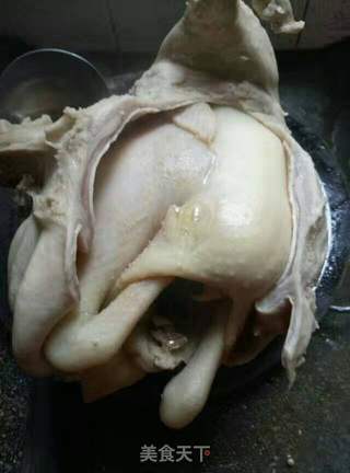 猪肚包鸡的做法步骤:3