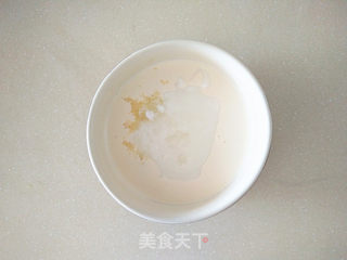 紫薯渐变布丁杯的做法步骤:2