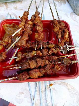 内蒙羊肉串的做法步骤:4