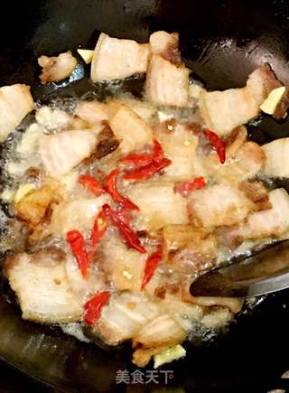 家常回锅肉的做法步骤:4