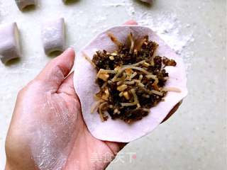 #ACA第四届烘焙大赛#造色情怀 香菇木耳素包的做法步骤:12