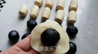 #ACA第四届烘焙大赛#造色情怀 玫瑰酥的做法步骤:14