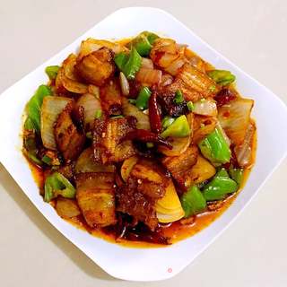 家常回锅肉的做法步骤:9