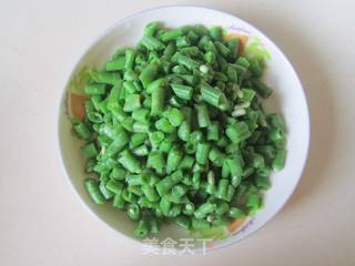 肉末橄榄菜炒豆角的做法步骤:3