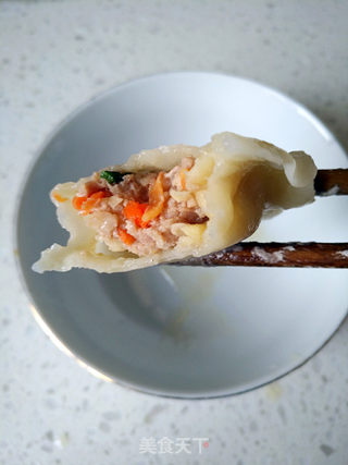 鲜笋水饺的做法步骤:8