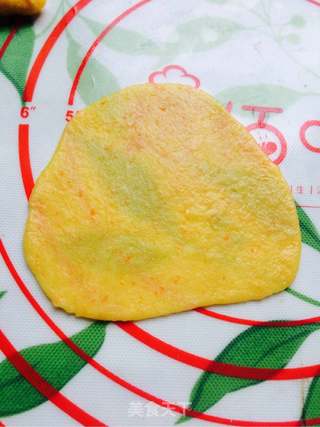 #ACA第四届烘焙大赛#造色情怀 胡萝卜马蹄莲饼干的做法步骤:7