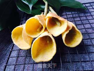 #ACA第四届烘焙大赛#造色情怀 胡萝卜马蹄莲饼干的做法步骤:12
