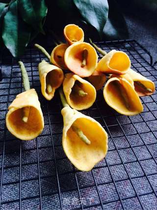#ACA第四届烘焙大赛#造色情怀 胡萝卜马蹄莲饼干的做法步骤:13