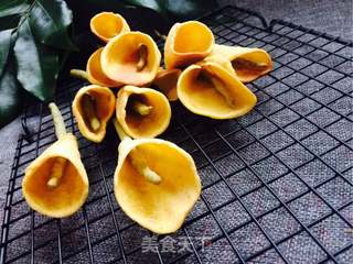 #ACA第四届烘焙大赛#造色情怀 胡萝卜马蹄莲饼干的做法步骤:15