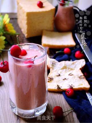 #ACA第四届烘焙大赛#造色情怀 果蔬奶昔的做法步骤:5