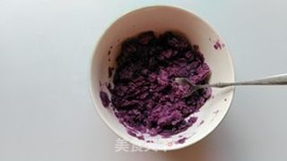 #ACA第四届烘焙大赛#造色情怀 紫薯椰蓉迷你包的做法步骤:2
