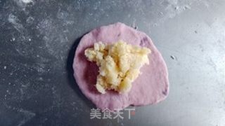 #ACA第四届烘焙大赛#造色情怀 紫薯椰蓉迷你包的做法步骤:11