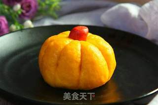 南瓜豆沙包的做法步骤:13