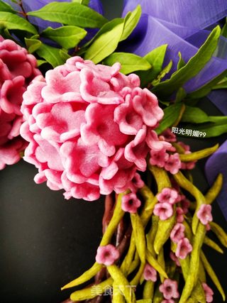 #ACA第四届烘焙大赛#造色情怀 绣球花环饼干的做法步骤:25