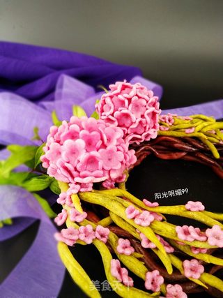 #ACA第四届烘焙大赛#造色情怀 绣球花环饼干的做法步骤:22