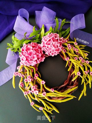 #ACA第四届烘焙大赛#造色情怀 绣球花环饼干的做法步骤:29